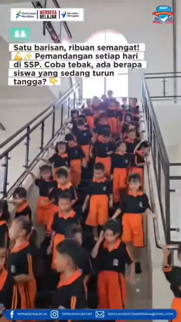 Satu barisan ribuan semangat